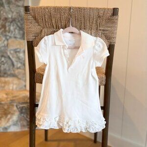 Ralph Lauren White Polo Dress 24M